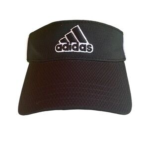 ADIDAS Visor Velcro Black and White One Size Fits All